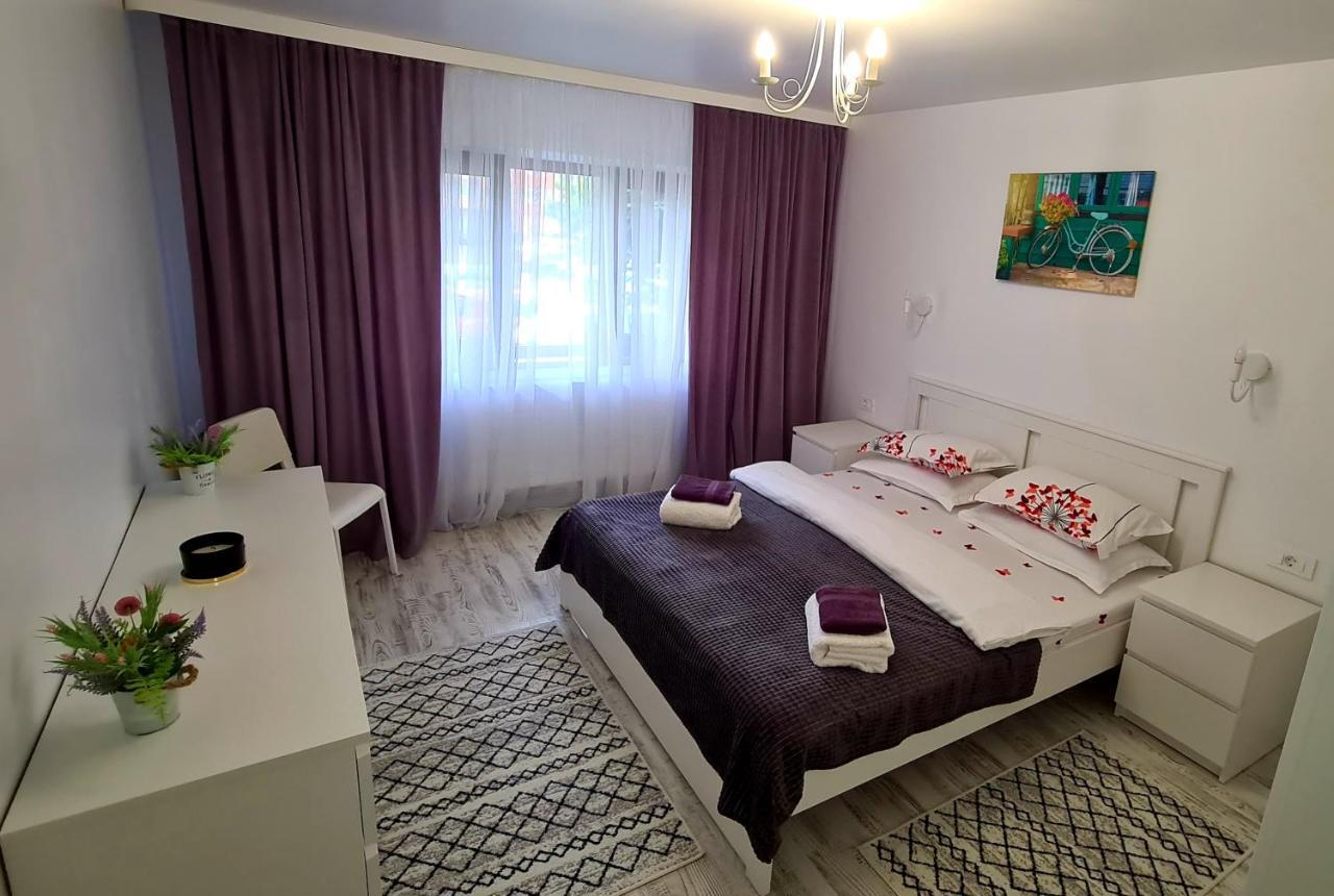 Ferienwohnung La Fluturi Apartament Suceava Exterior foto